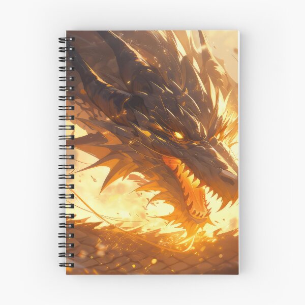 Item preview, Golden Fire Dragon Ascension Art designed and sold by lematworks.