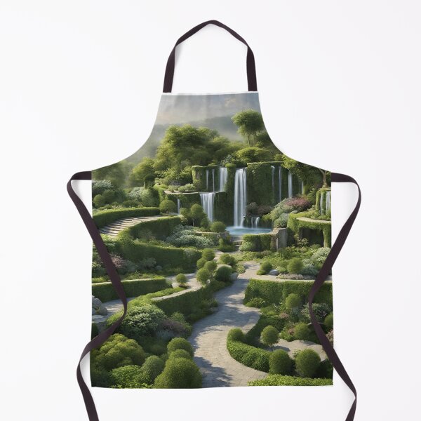 Item preview, Beautiful WaterFall LandScape Print designed and sold by Universe Collection.