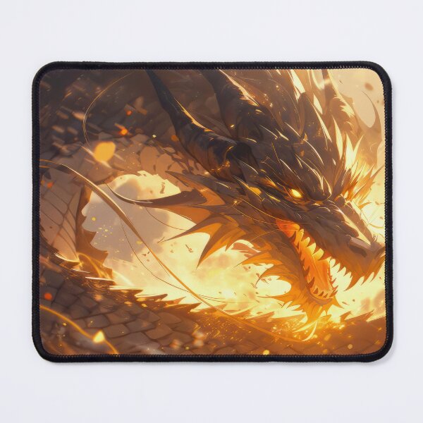 Item preview, Golden Fire Dragon Ascension Art designed and sold by lematworks.