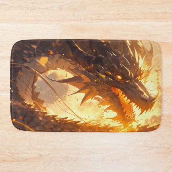 Item preview, Golden Fire Dragon Ascension Art designed and sold by lematworks.