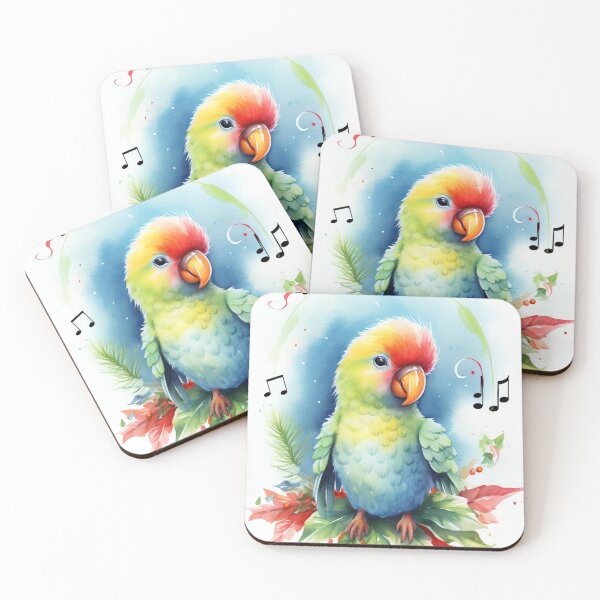 Item preview, Festive Parrot Harmony designed and sold by cute-animals99.