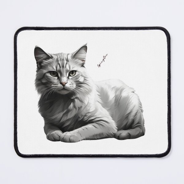 Item preview, Black White Cat art designed and sold by SpicyOne.
