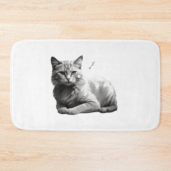 Item preview, Black White Cat art designed and sold by SpicyOne.