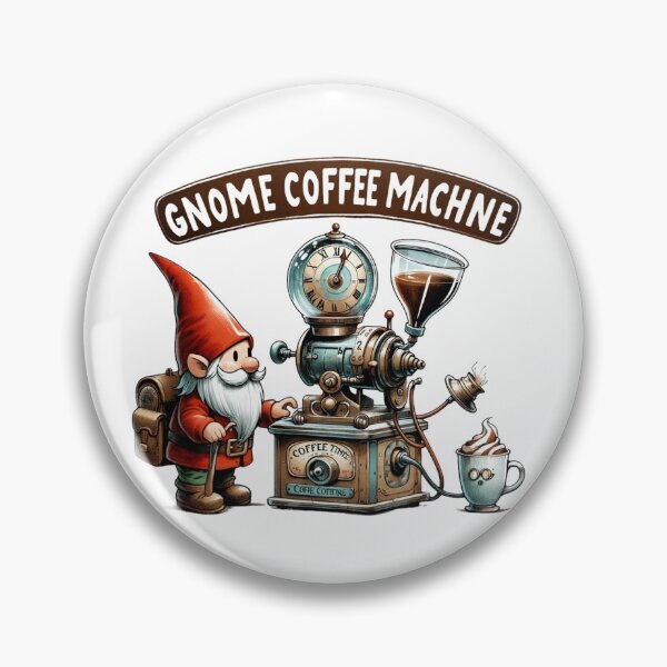 Item preview, Gnome Coffee Time Machine designed and sold by IdeasDream.