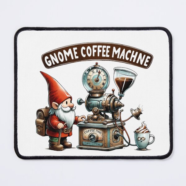 Item preview, Gnome Coffee Time Machine designed and sold by IdeasDream.