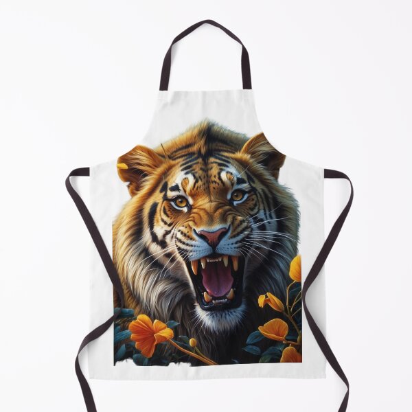 Item preview, Roaring tiger face designed and sold by SpicyOne.