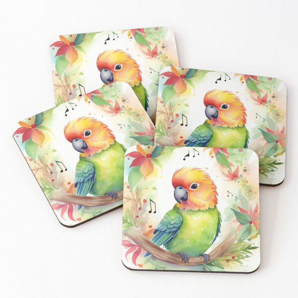 Item preview, Festive Parrot designed and sold by cute-animals99.