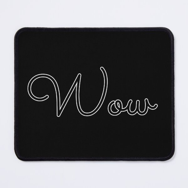 Item preview, Writing Wow Name Label (Black) designed and sold by NormadWorld.
