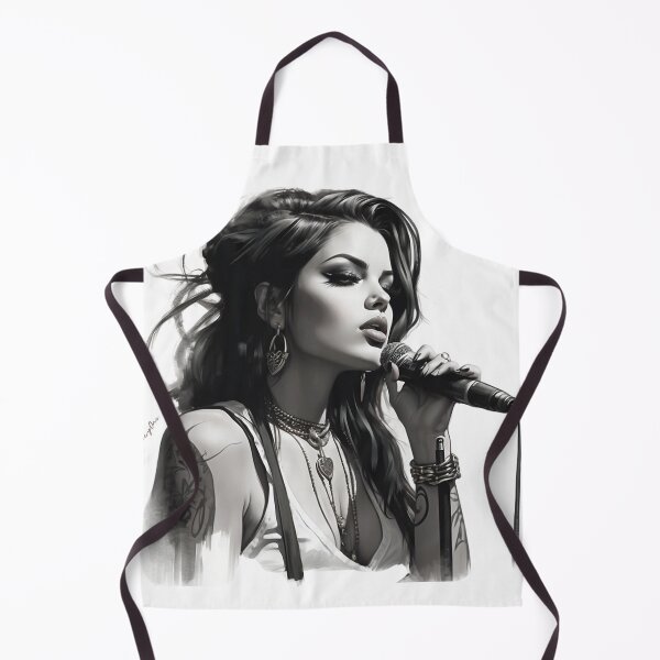 Item preview, Lady Vocalist With mic designed and sold by SpicyOne.