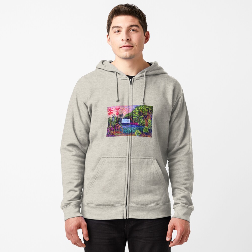 Item preview, Zipped Hoodie designed and sold by alisondowell.