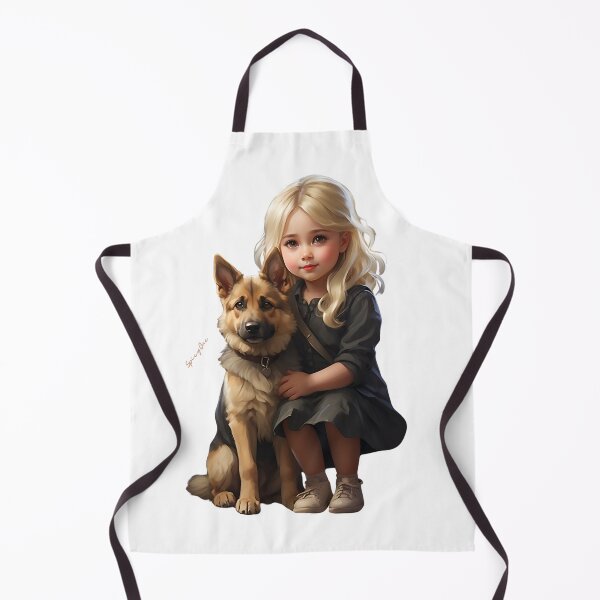 Item preview, Cute girl with merican dog shahazada designed and sold by SpicyOne.