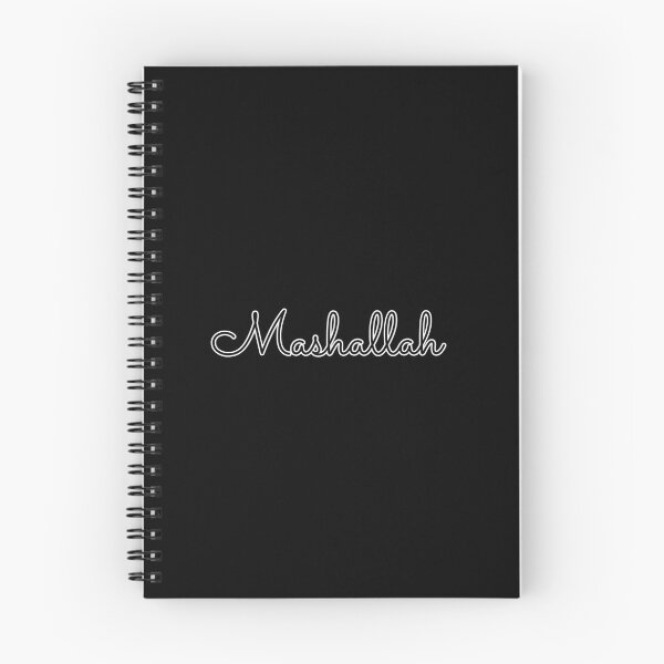 Item preview, Writing Mashallah Name Label (Black) designed and sold by NormadWorld.