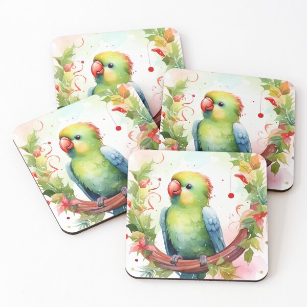 Item preview, Festive Parrot Serenade designed and sold by cute-animals99.