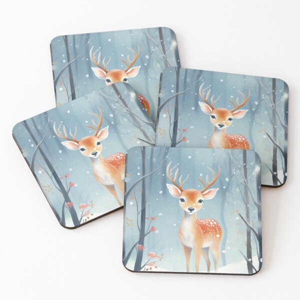 Item preview, Sparkling Deer Delight designed and sold by cute-animals99.