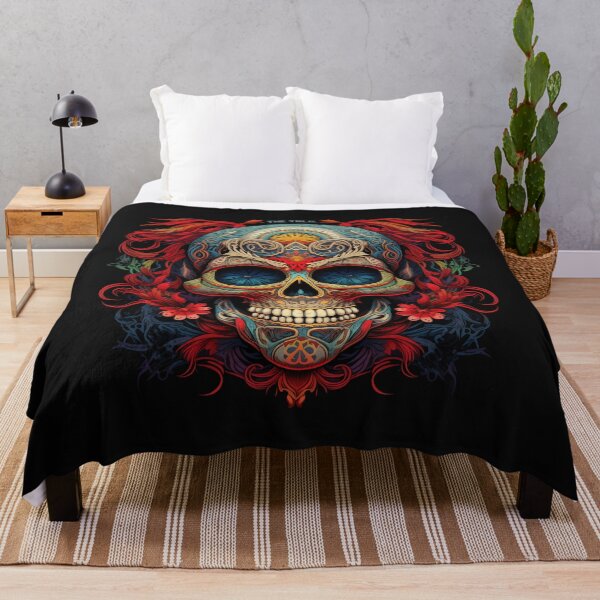 Item preview, Retro Style Skull head Tattoo designed and sold by Goku Creations.