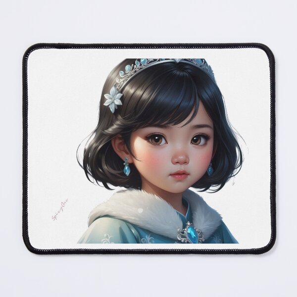 Item preview, Cute little girl with stylish hair designed and sold by SpicyOne.