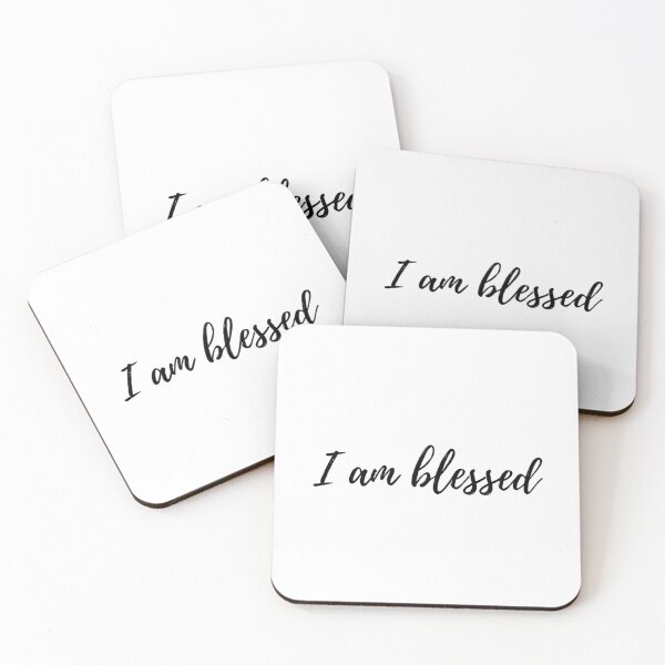 Item preview, I am Blessed Quote designed and sold by merchspiration.