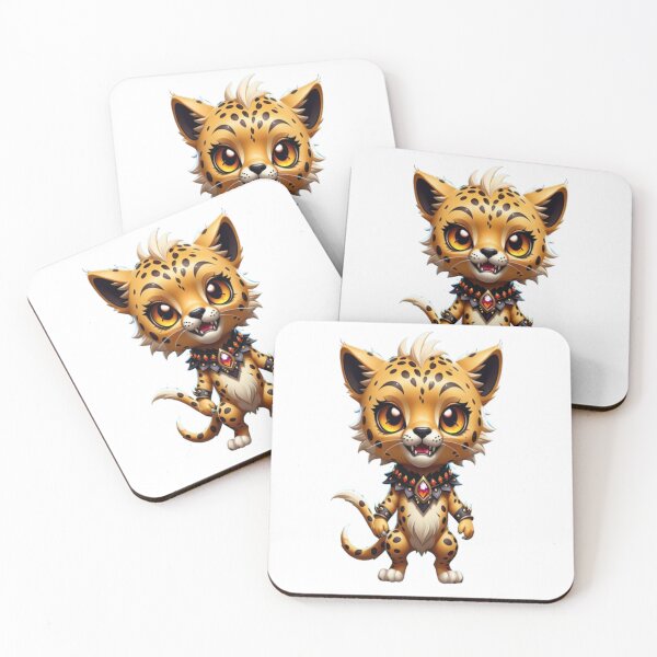 Item preview, Cute cheetah monster  designed and sold by Ella_Sketch.