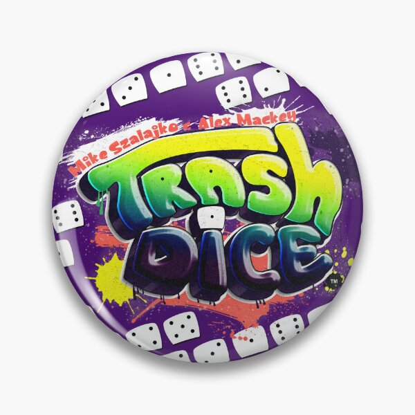 Item preview, Trash Dice Dice designed and sold by LethalChicken.