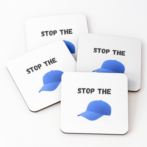Item preview, Stop the Cap merch with cap emoji designed and sold by official_BRAINROTSHOP.