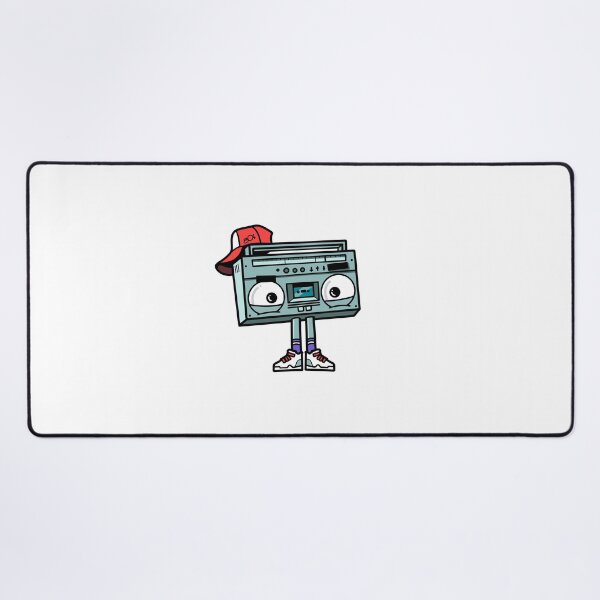Item preview, Personaje Boombox de la vieja escuela con patadas designed and sold by 80sKidd.