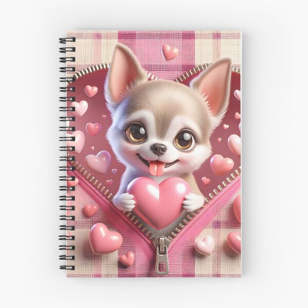 Item preview, 3D Zipper Dog Valentine Cute Puppies designed and sold by Marcu Ioachim.