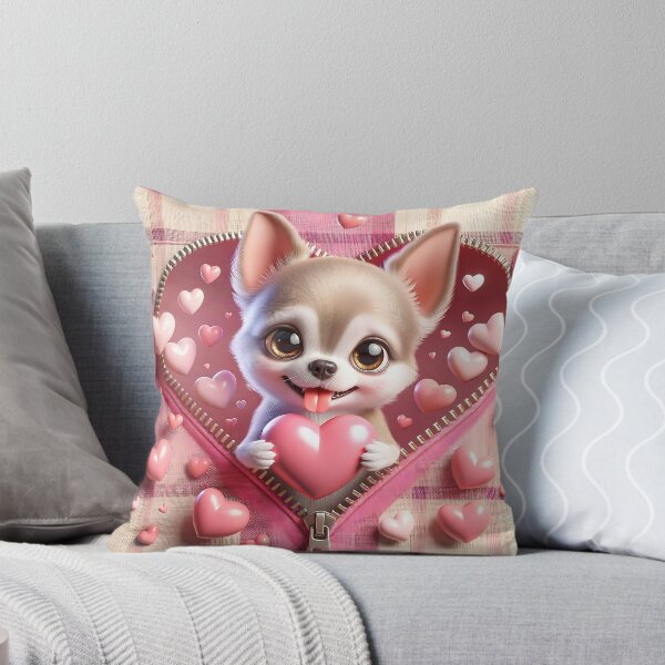 Item preview, 3D Zipper Dog Valentine Cute Puppies designed and sold by Marcu Ioachim.