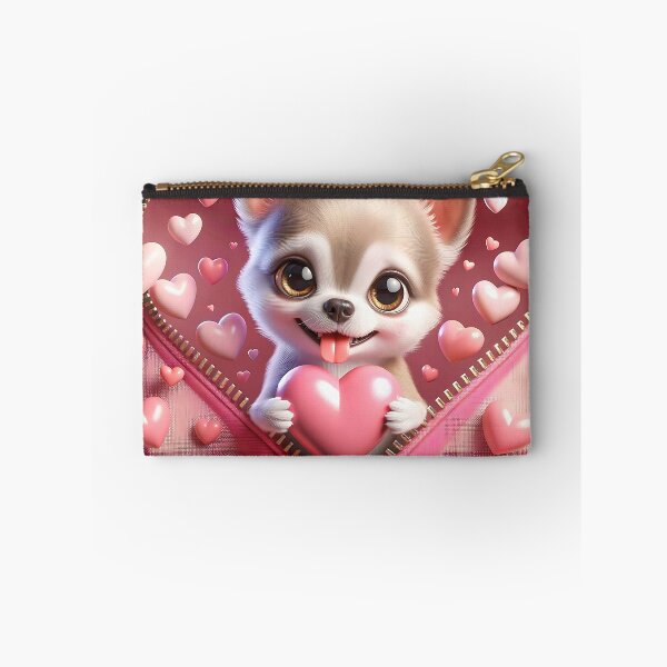 Item preview, 3D Zipper Dog Valentine Cute Puppies designed and sold by Marcu Ioachim.