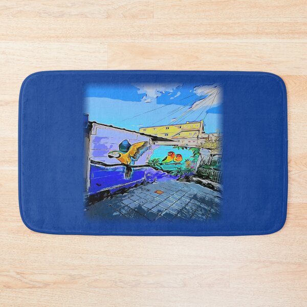 Item preview, parrot, Mural, oil painting designed and sold by zzzozzo.