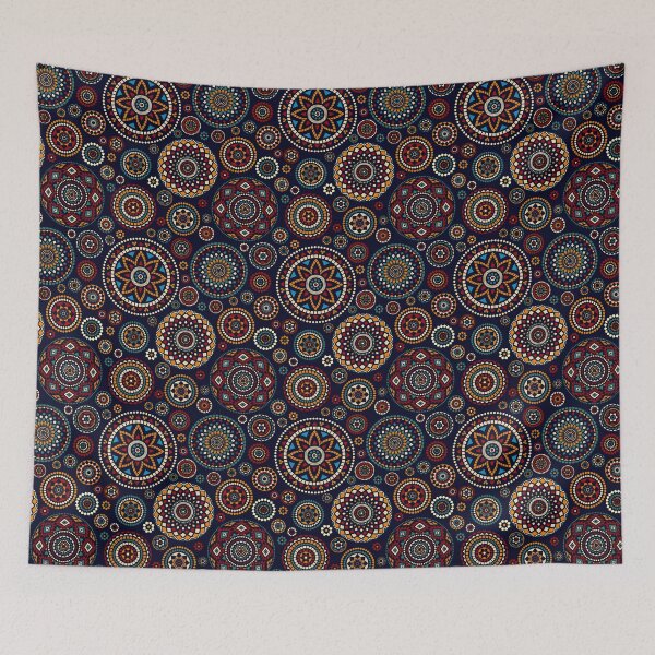 Item preview, Aboriginal Bush Berry Blue: Dazzling Seamless Pattern for Bold Creations. designed and sold by Aroncross111.