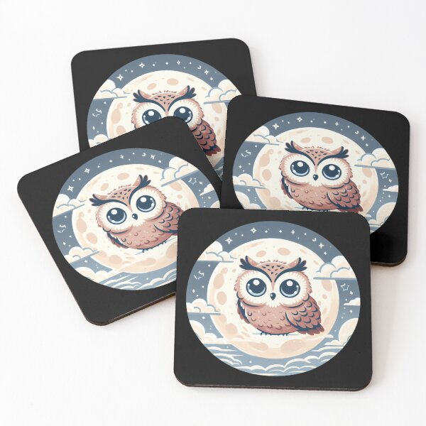 Item preview, Owl on the Moons designed and sold by Azrora.