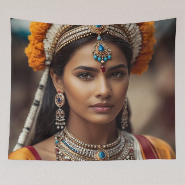 Item preview, Royal Unveiling | Joyful Indian Princess designed and sold by Rothnaric.