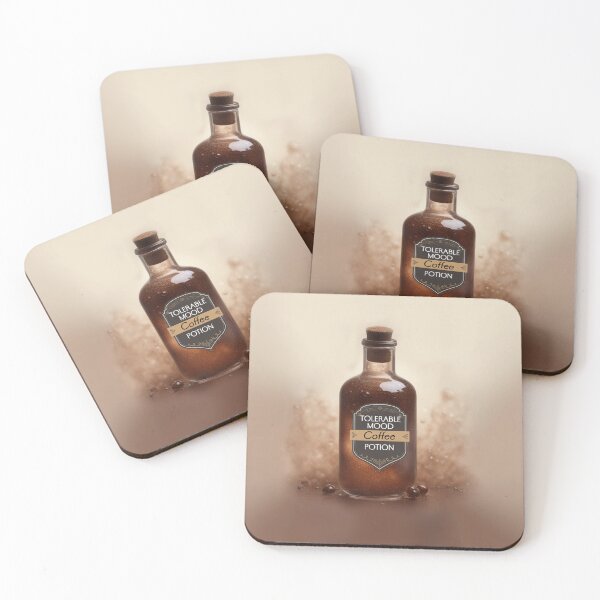 Item preview, Magic Coffee Tolerable Mood Potion designed and sold by Mothrrr.