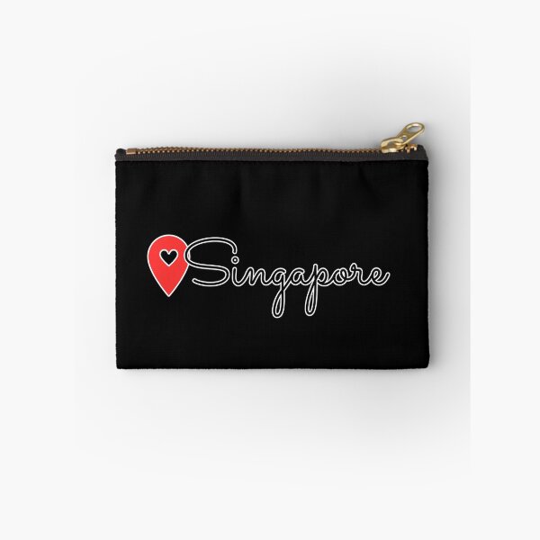 Item preview, Writing Singapore location Label (Black) designed and sold by NormadWorld.