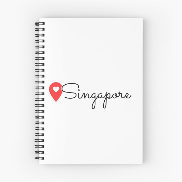 Item preview, Writing Singapore location Label  designed and sold by NormadWorld.