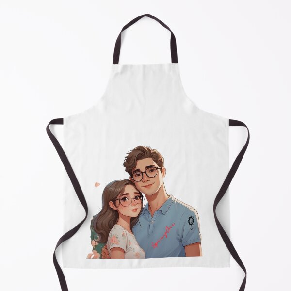 Item preview, cute anime couple with es designed and sold by SpicyOne.