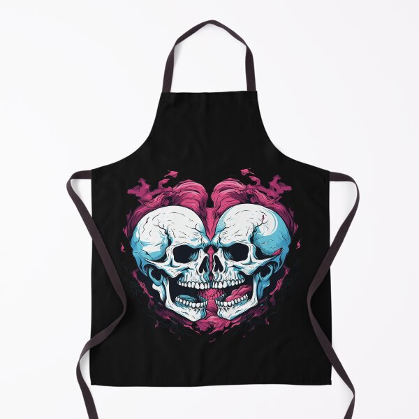 Item preview, Two skull fighting against each other designed and sold by Goku Creations.