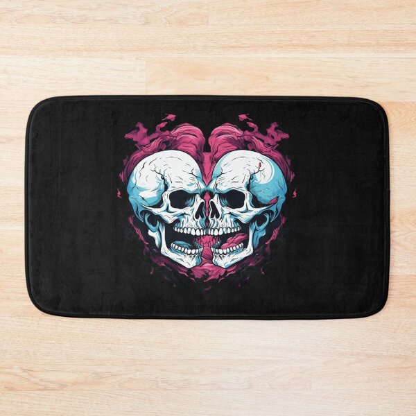 Item preview, Two skull fighting against each other designed and sold by Goku Creations.