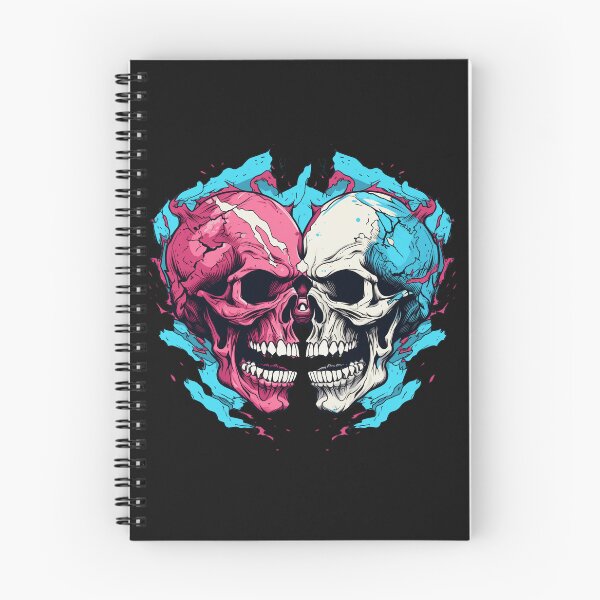 Item preview, Two skull fighting against each other designed and sold by Goku Creations.