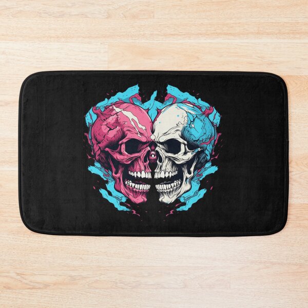 Item preview, Two skull fighting against each other designed and sold by Goku Creations.
