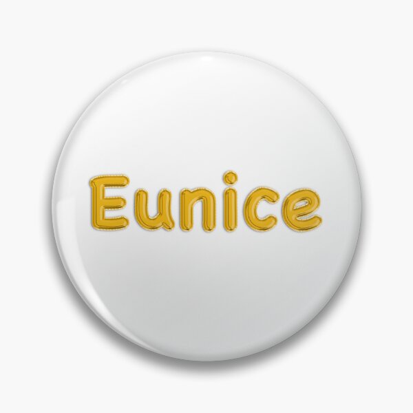Item preview, Golden Balloon Eunice Name Label designed and sold by NormadWorld.