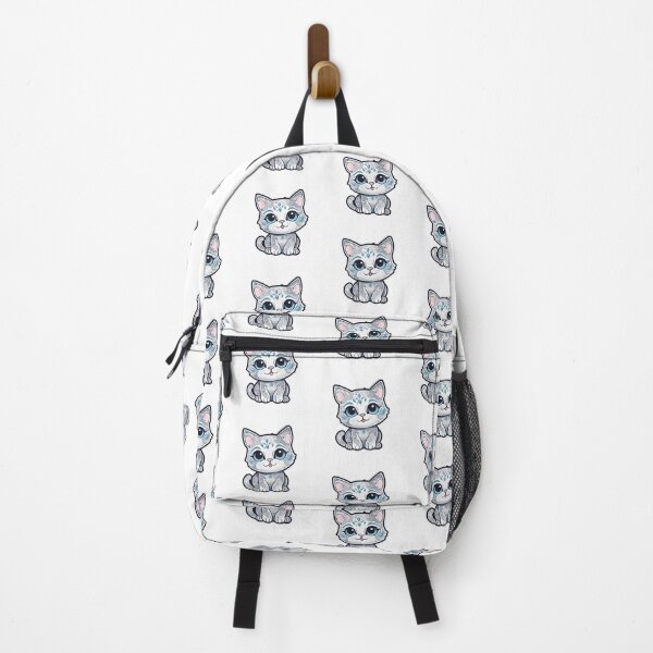 Item preview, Happy cute cat with Shaded Silver and Silver Tipped patterns designed and sold by Dhirendra Rajpurohit.