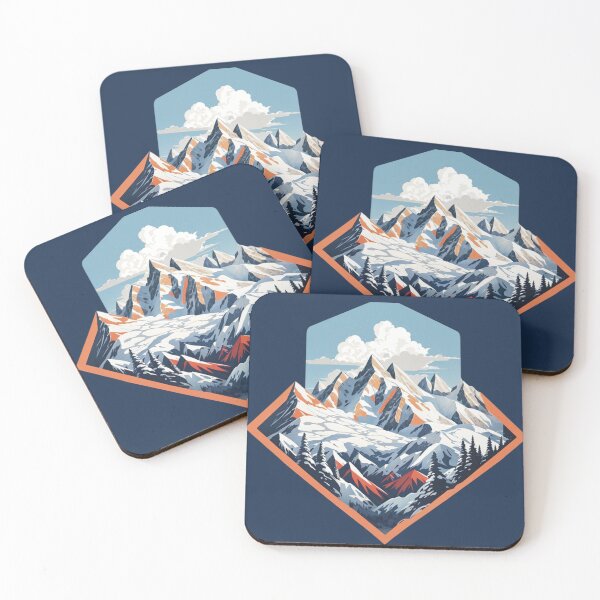 Item preview, Vintage Mountains Landscape designed and sold by artukiyo.