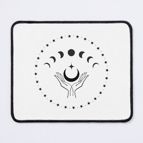 Item preview, Waxing and Waning Moon with Stars designed and sold by ossiagraphics.