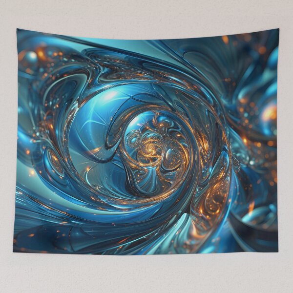 Item preview, Aqua Vortex: The Glass Spiral designed and sold by APARTAI EU.