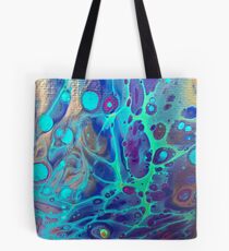 Fluoro Galaxy Tote Bag