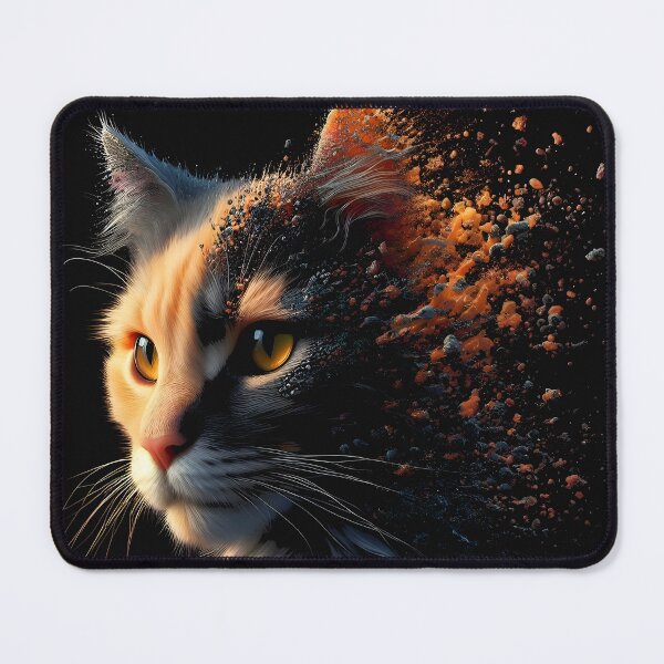 Item preview, Cosmic Kitten: This Tabby Astronaut is Ready for Liftoff (Funny Cat Splash Art) designed and sold by Aroncross111.