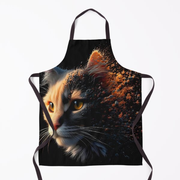 Item preview, Cosmic Kitten: This Tabby Astronaut is Ready for Liftoff (Funny Cat Splash Art) designed and sold by Aroncross111.
