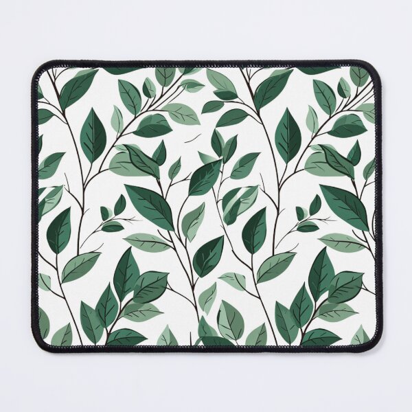 Item preview, seamless pattern of leaves and branches designed and sold by porbenjaporn.