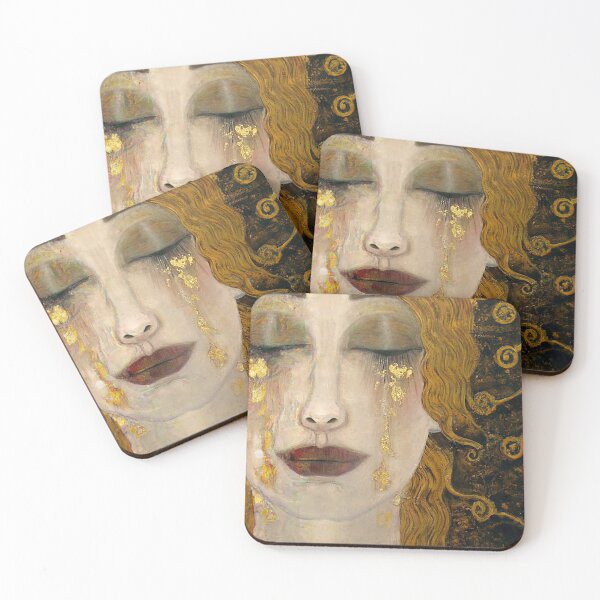 Item preview, Gustav Klimt Freya's Tears designed and sold by maniacfitness.